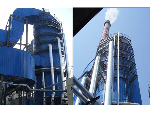 济宁金威煤电限公司5×75t/h+2×130t/h锅炉烟气湿法脱硫工程